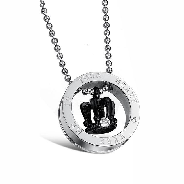 Crown Couple Pendants