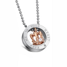 Load image into Gallery viewer, Crown Couple Pendants