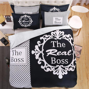 "The Real BOSS" Bedding Set