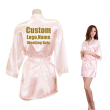 Load image into Gallery viewer, Custom LOGO Short Style Robes