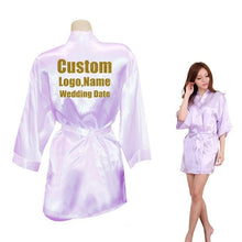 Load image into Gallery viewer, Custom LOGO Short Style Robes