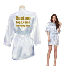 Load image into Gallery viewer, Custom LOGO Short Style Robes