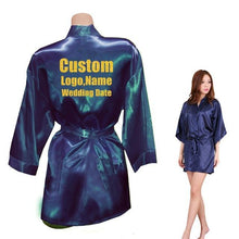 Load image into Gallery viewer, Custom LOGO Short Style Robes