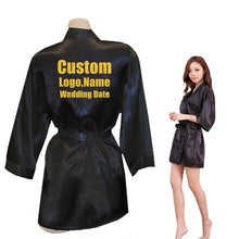 Load image into Gallery viewer, Custom LOGO Short Style Robes