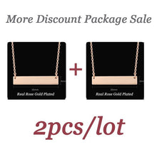 Load image into Gallery viewer, Bar Necklace Nameplate