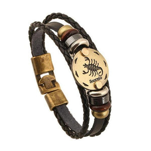 12 Zodiac Constellations Bracelets
